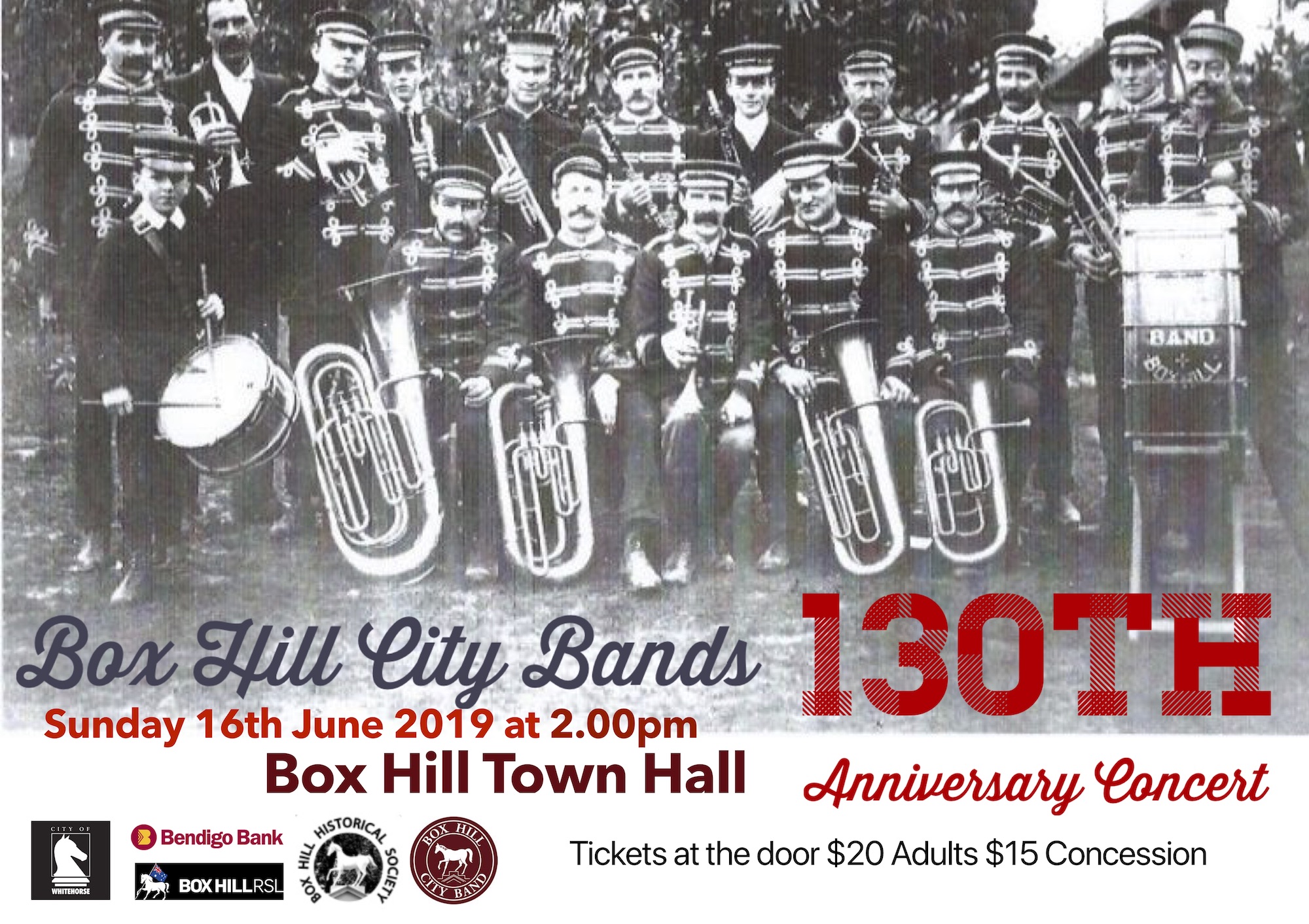 Box Hill City Band 130th Anniversary Concert