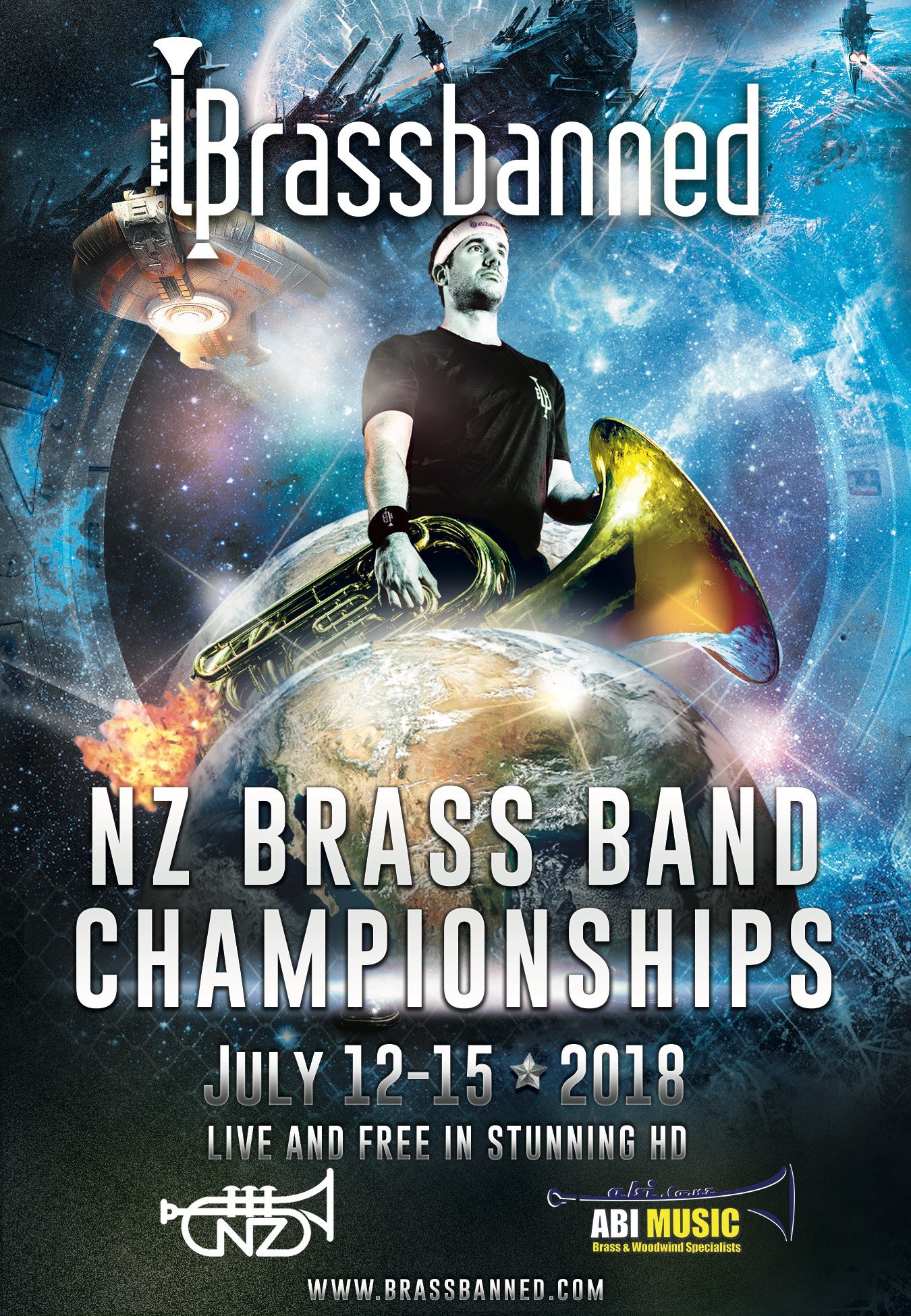 NZ Brassbanned Live Stream 2018